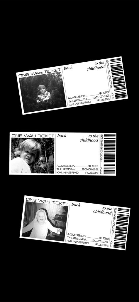 One Way Ticket — Back to the Childhood